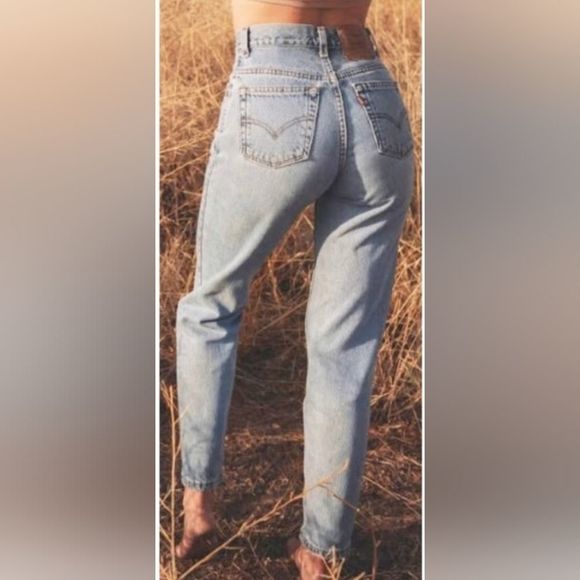 Levi's Denim - Vintage 90’s Levi’s 521 High Rise Tapered Fit Jeans. Size 10